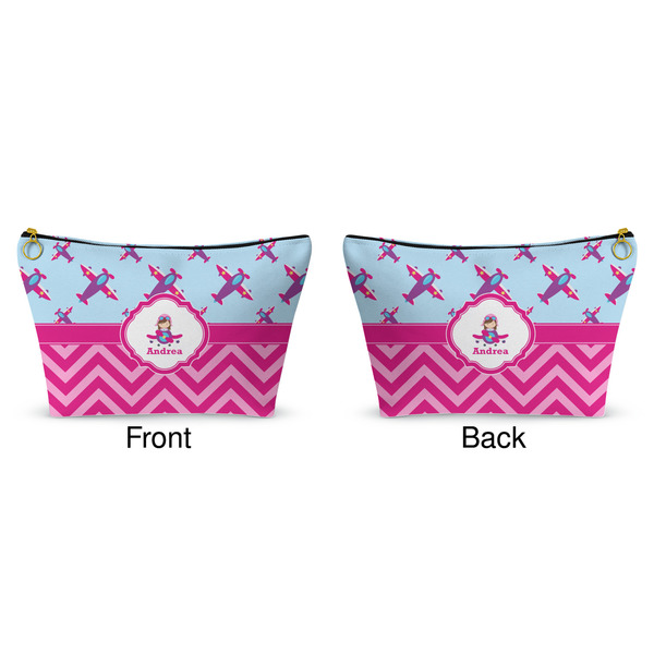 Airplane Theme - for Girls Makeup Bag Approval