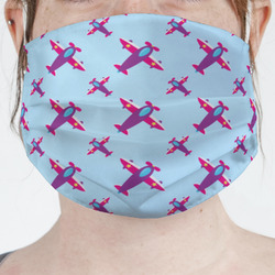 Airplane Theme - for Girls Face Mask Cover