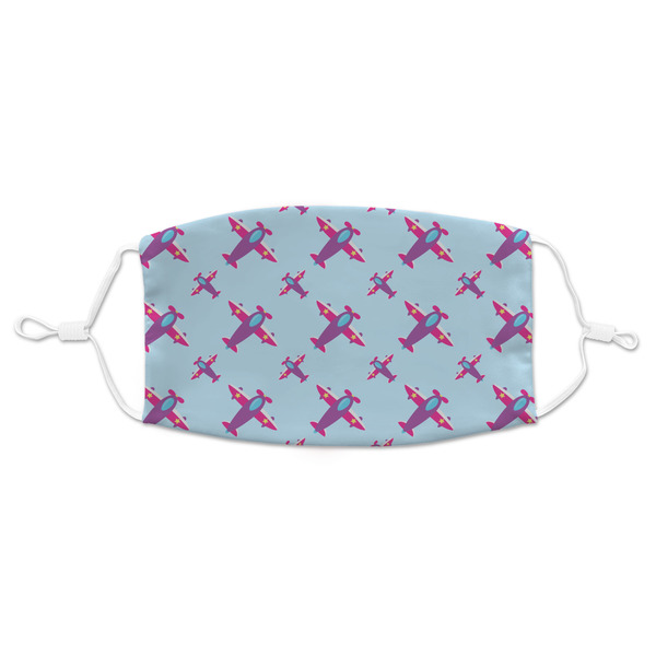 Custom Airplane Theme - for Girls Adult Cloth Face Mask