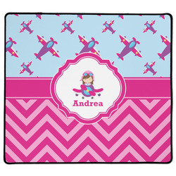 Airplane Theme - for Girls XL Gaming Mouse Pad - 18" x 16" (Personalized)