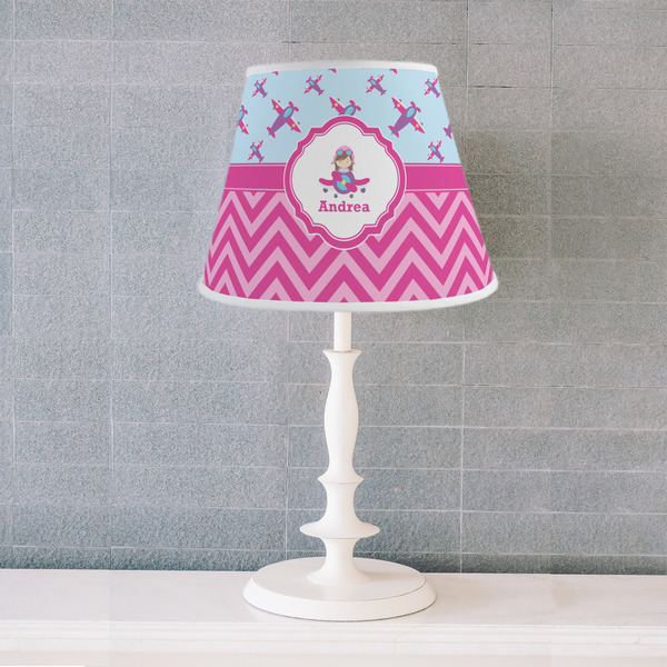 Airplane Theme - for Girls Poly Film Empire Lampshade - Lifestyle