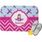 Airplane Theme - for Girls Memory Foam Bath Mat (Personalized)
