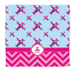 Airplane Theme - for Girls Microfiber Dish Rag (Personalized)