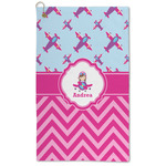 Airplane Theme - for Girls Microfiber Golf Towel (Personalized)