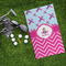 Airplane Theme - for Girls Microfiber Golf Towels - LIFESTYLE