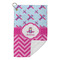 Airplane Theme - for Girls Microfiber Golf Towels Small - FRONT FOLDED