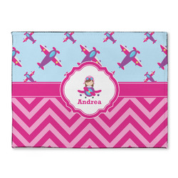 Airplane Theme - for Girls Microfiber Screen Cleaner (Personalized)