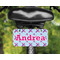 Airplane Theme - for Girls Mini License Plate on Bicycle - LIFESTYLE Two holes