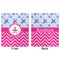 Airplane Theme - for Girls Minky Blanket - 50"x60" - Double Sided - Front & Back