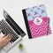Airplane Theme - for Girls Notebook Padfolio - LIFESTYLE (large)