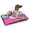 Airplane Theme - for Girls Outdoor Dog Beds - Large - IN CONTEXT