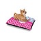 Airplane Theme - for Girls Outdoor Dog Beds - Small - IN CONTEXT