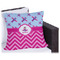 Airplane Theme - for Girls Outdoor Pillow - 16" (Personalized)