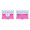 Airplane Theme - for Girls  Outdoor Rectangular Throw Pillow (Front and Back)