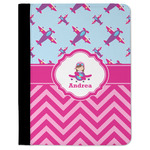 Airplane Theme - for Girls Padfolio Clipboard (Personalized)