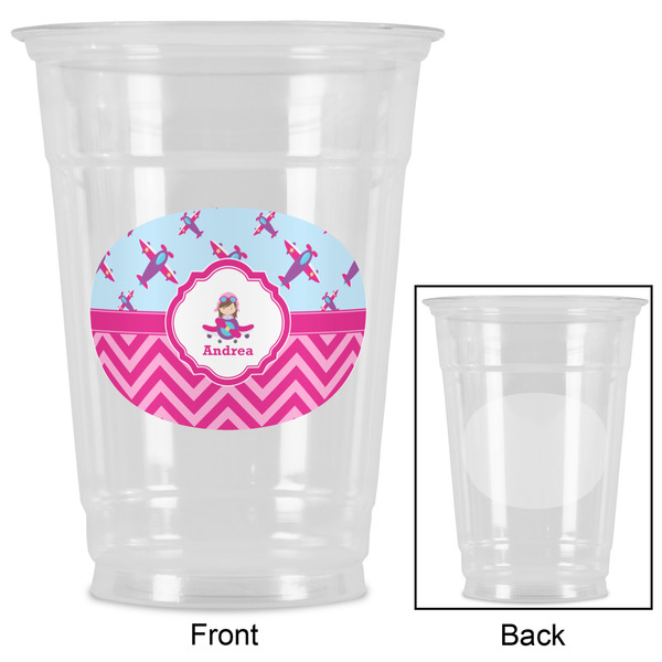 Airplane Theme - for Girls Party Cups - 16oz - Approval