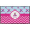 Airplane Theme - for Girls Door Mat - 60"x36" (Personalized)