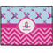 Airplane Theme - for Girls Personalized Door Mat - 24x18 (APPROVAL)