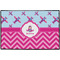 Airplane Theme - for Girls Personalized Door Mat - 36x24 (APPROVAL)