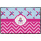 Airplane Theme - for Girls Door Mat - 36"x24" (Personalized)