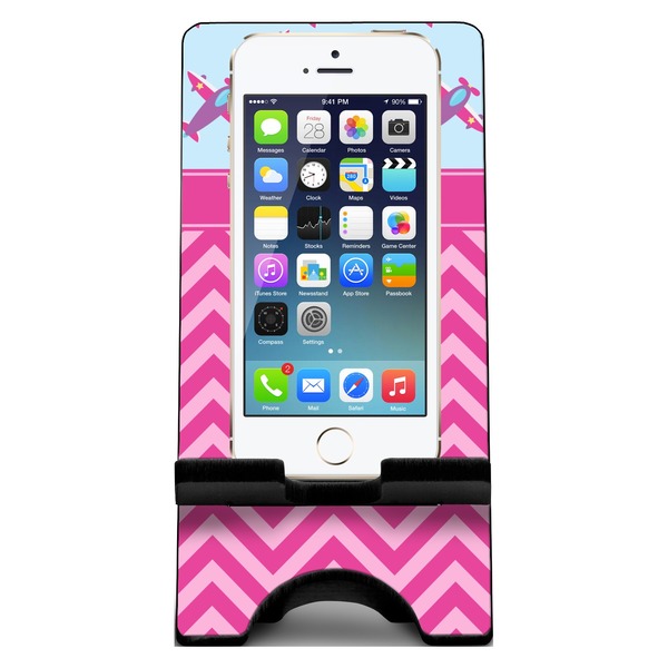 Airplane Theme - for Girls Phone Stand w/ Phone
