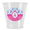 Airplane Theme - for Girls Plastic Shot Glass (Personalized)