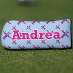 Airplane Theme - for Girls Blade Putter Cover (Personalized)