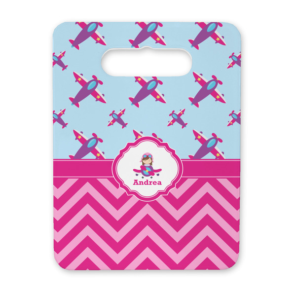 Custom Airplane Theme - for Girls Rectangular Trivet with Handle (Personalized)