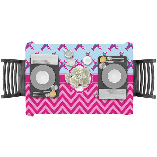 Airplane Theme - for Girls Rectangular Tablecloths - LIFESTYLE