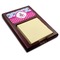 Airplane Theme - for Girls Red Mahogany Sticky Note Holder - Angle