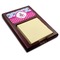 Airplane Theme - for Girls Red Mahogany Sticky Note Holder (Personalized)