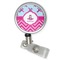 Airplane Theme - for Girls Retractable Badge Reel (Personalized)
