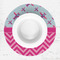 Airplane Theme - for Girls Round Linen Placemats - LIFESTYLE (single)