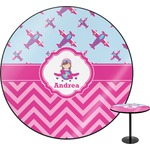 Airplane Theme - for Girls Round Table - 24" (Personalized)