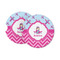 Airplane Theme - for Girls Sandstone Car Coasters - PARENT MAIN (Set of 2)