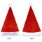 Airplane Theme - for Girls Santa Hats - Front and Back (Single Print) APPROVAL