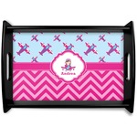 Airplane Theme - for Girls Wooden Tray (Personalized)