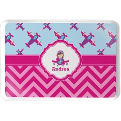 Airplane Theme - for Girls Serving Tray (Personalized)