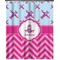 Airplane Theme - for Girls Extra Long Shower Curtain - 70"x84" (Personalized)