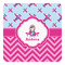 Airplane Theme - for Girls Square Decal