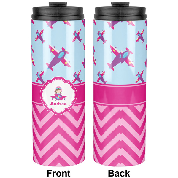 Airplane Theme - for Girls Stainless Steel Tumbler - Apvl