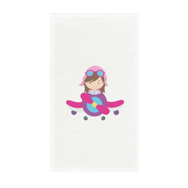 Custom Airplane Theme - for Girls Guest Towels - Full Color - Standard