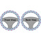 Airplane Theme - for Girls Steering Wheel Cover- Front and Back