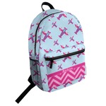 Airplane Theme - for Girls Student Backpack (Personalized)