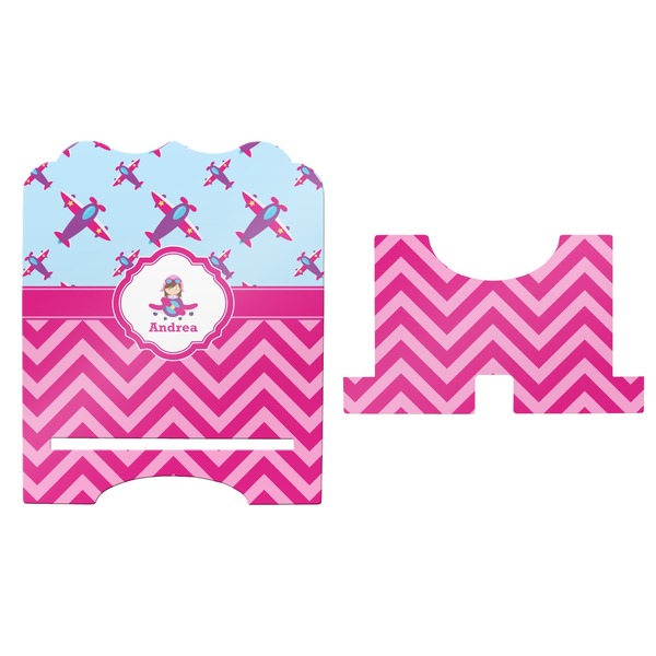 Airplane Theme - for Girls Stylized Tablet Stand - Apvl