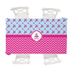 Airplane Theme - for Girls Tablecloth - 58"x102" (Personalized)