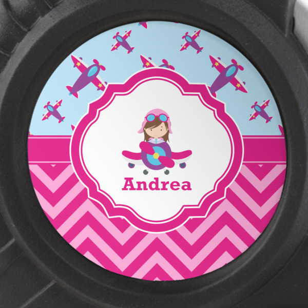 Airplane Theme - for Girls Tape Measure - 25ft - detail