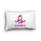 Airplane Theme - for Girls Toddler Pillow Case - FRONT (partial print)