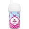 Airplane Theme - for Girls Toddler Sippy Cup (Personalized)