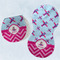 Airplane Theme - for Girls Two Peanut Shaped Burps - Open and Folded